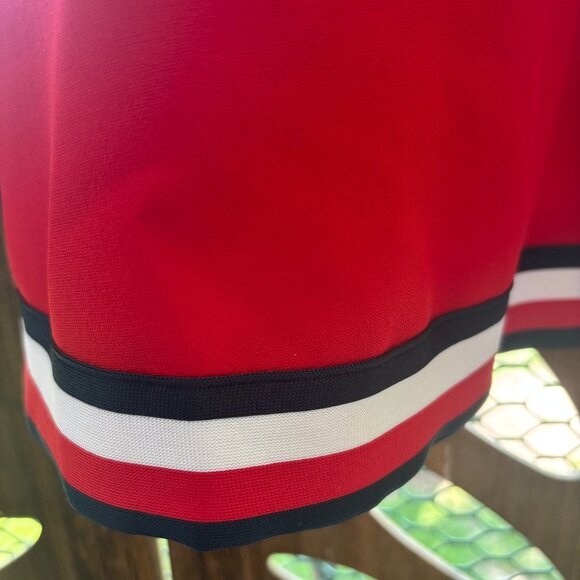 Tommy Hilfiger | Red Women's Short Sleeve Mini Dress | Size 10 (Women's US) - Picture 5 of 7